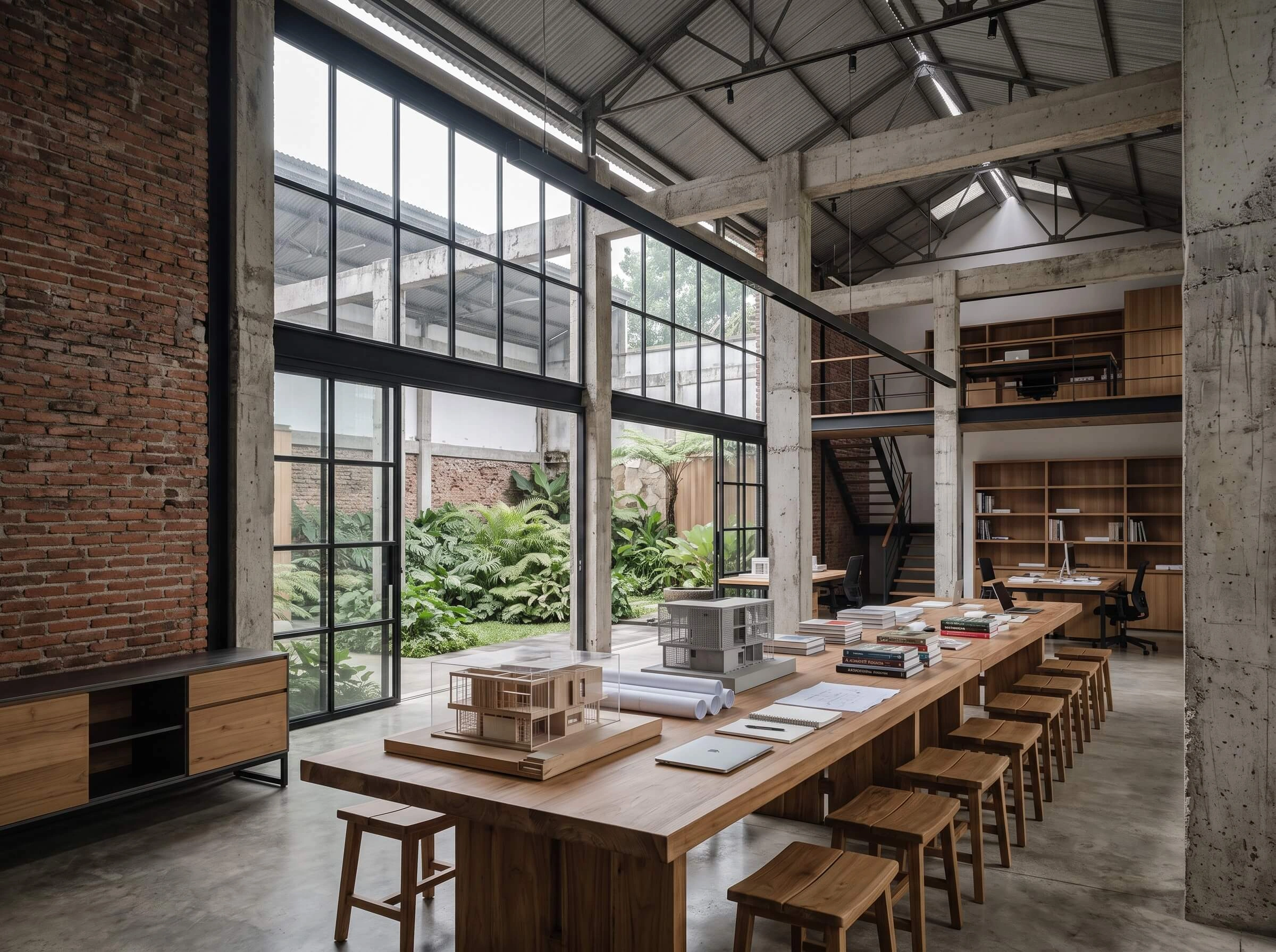Atelier 27 architectural detail
